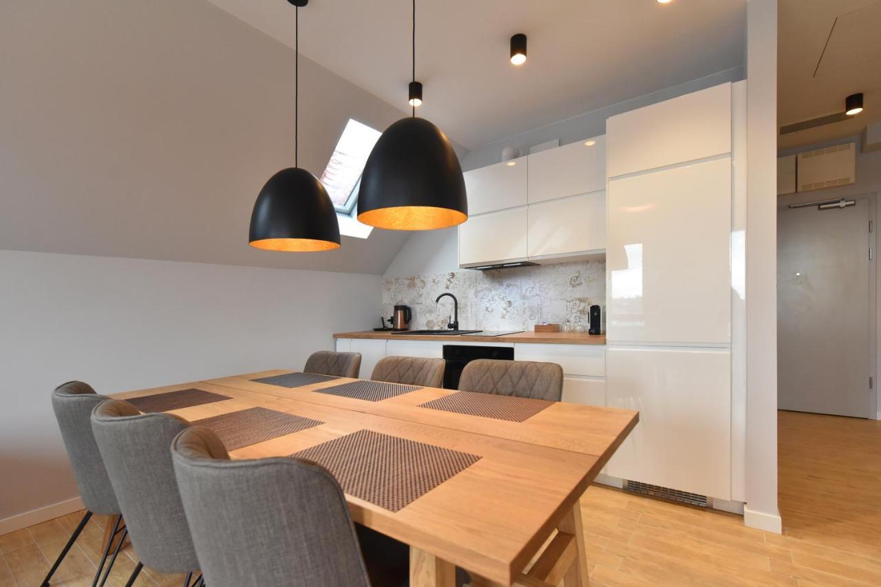 River'S Touch Apartament Grand Z Widokiem Na Odre Szczecin Bagian luar foto