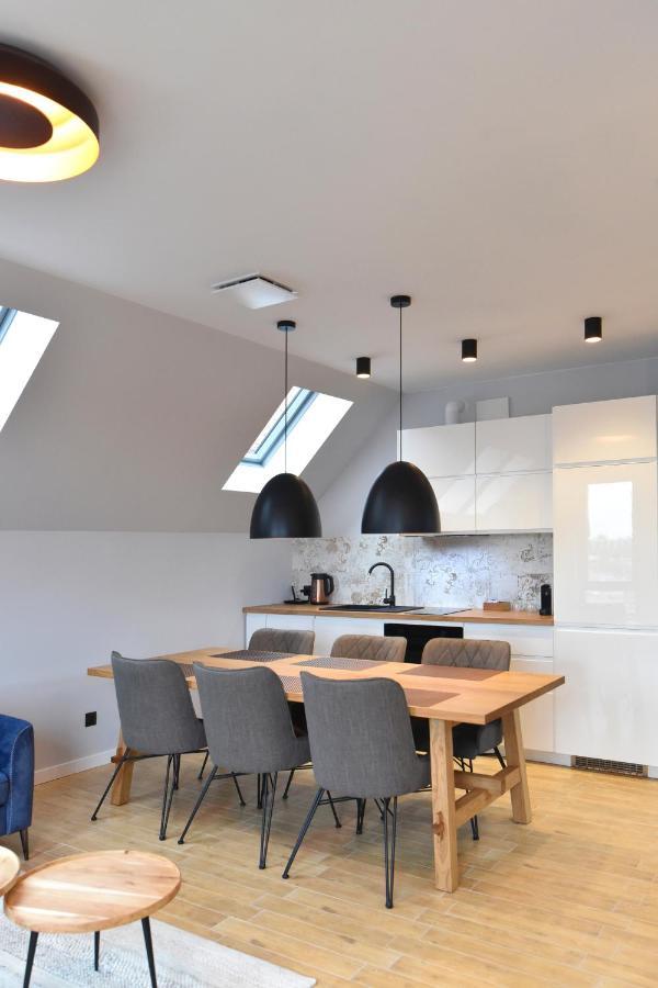River'S Touch Apartament Grand Z Widokiem Na Odre Szczecin Bagian luar foto